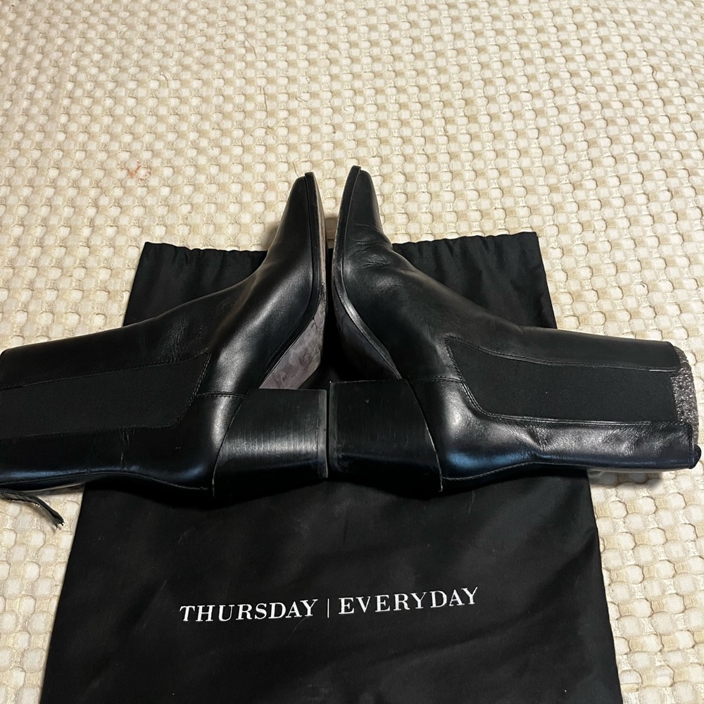 Black Leather Thursday Boots Company Soho - Picture 15 of 15
